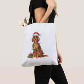 Tote Bag Feu de Noël Feu de Noël Feu de Noël (De près)