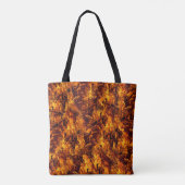 Tote Bag Feu et flammes (Dos)