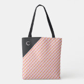 Tote Bag Feu flamboyant (orange à rose) (Dos)