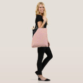 Tote Bag Feu flamboyant (orange à rose) (Sur le modèle)