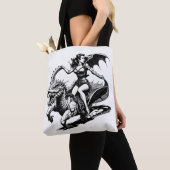 Tote Bag Feu noir (De près)