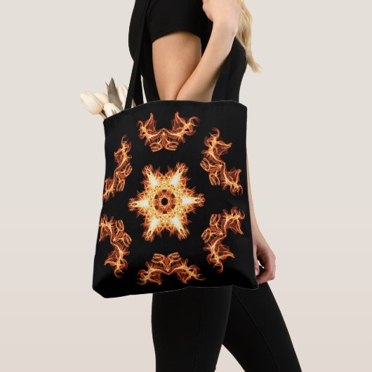 Tote Bag Feu soyeux de Galaxy (De près)