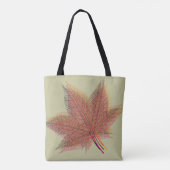 Tote Bag Feuil automne (Dos)