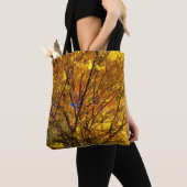 Tote Bag Feuillage Jaune d'Automne (De près)
