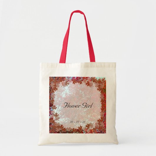Tote Bag Feuille d'automne (Devant)