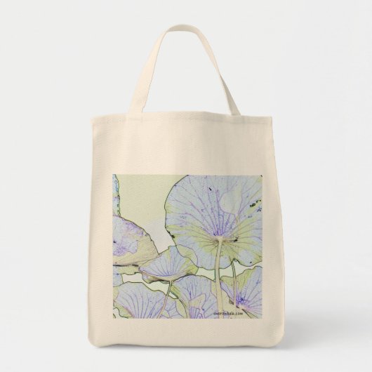 Tote Bag Feuille de Lotus (Devant)