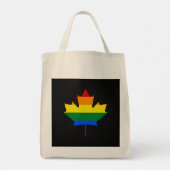 Tote Bag Feuille d'érable (Dos)