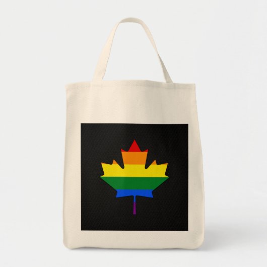 Tote Bag Feuille d'érable (Devant)