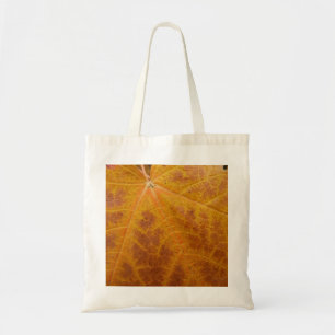 Tote Bag Feuille d'érable jaune Automne Abstraite Nature