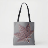 Tote Bag Feuille d'hiver (Devant)