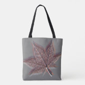 Tote Bag Feuille d'hiver (Dos)