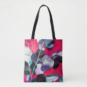 Tote Bag Feuille gomme Eucalyptus aquarelle art (Devant)