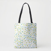 Tote Bag Feuille (vert) (Devant)