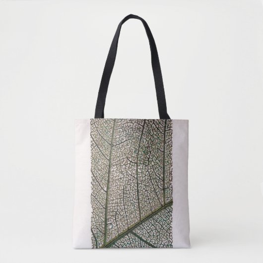 Tote Bag Feuille verte (Devant)