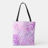Tote Bag Feuilles botaniques florales abstraites à la mode (Dos)