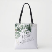 Tote Bag Feuilles botaniques Verdure mère du cadeau de la m (Devant)