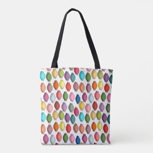 Tote Bag Feuilles colorés (Dos)