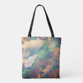 Tote Bag Feuilles d'automne flottantes (Dos)