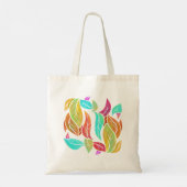 Tote Bag Feuilles d'automne motif (Dos)