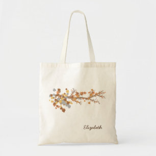 Tote Bag Feuilles d'automne - Personnalisé