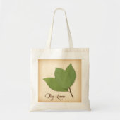 Tote Bag Feuilles de baie (Devant)