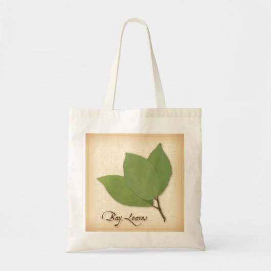 Tote Bag Feuilles de baie (Devant)