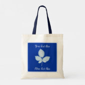 Tote Bag Feuilles de brique d'impression Cyano (Dos)