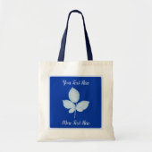 Tote Bag Feuilles de brique d'impression Cyano (Devant)