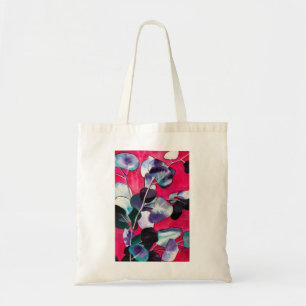 Tote Bag Feuilles de gommier art à l'aquarelle