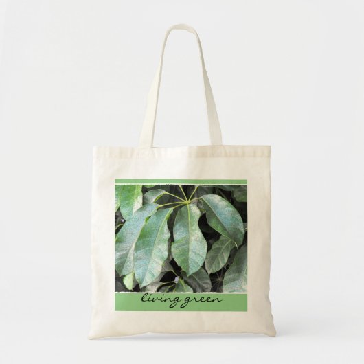 Tote Bag Feuilles de jardin (Devant)