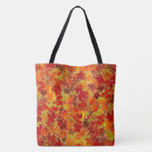 Tote Bag Feuilles de l'érable de la Glittery à l'automne/l' (Dos)