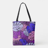 Tote Bag Feuilles de Monstera #4 (Dos)