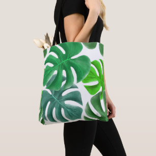 Tote Bag Feuilles de palmiers tropicaux