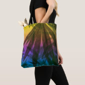 Tote Bag Feuilles de Sunset Palm (De près)