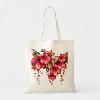 Tote Bag Feuilles d'érable et baies d'automne, élégant desi
