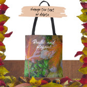 Tote Bag Feuilles d'érable rouge