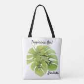 Tote Bag Feuilles Monstera (Dos)