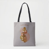Tote Bag Feuilles peintes personnalisées (Devant)