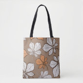 Tote Bag Feuilles stylisés 7 (Devant)