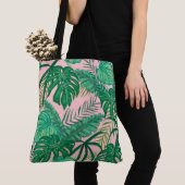 Tote Bag Feuilles Tropicales (De près)