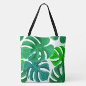 Tote Bag Feuilles tropicaux (Dos)