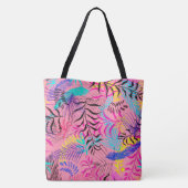 Tote Bag Feuilles tropicaux (Dos)