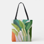 Tote Bag Feuilles tropicaux (Dos)