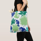 Tote Bag Feuilles tropicaux, feuilles (De près)
