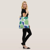 Tote Bag Feuilles tropicaux, feuilles (Sur le modèle)