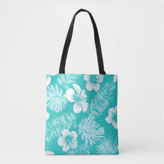 Tote Bag Feuilles tropicaux : Motif Plante Vintage