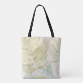 Tote Bag Feuilles tropicaux muets (Dos)