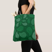 Tote Bag Feuilles verts (De près)