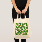 Tote Bag Feuilles verts (Devant (produit))