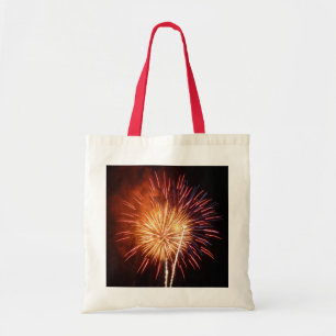 Tote Bag Feux d'artifice Rouges, Blancs et Bleus I Patrioti